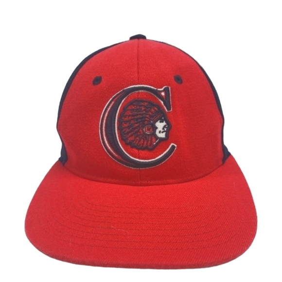 Zephyr Red & Black Embroidered Red Raiders Baseball Hat/Cap M/L - Picture 1 of 9